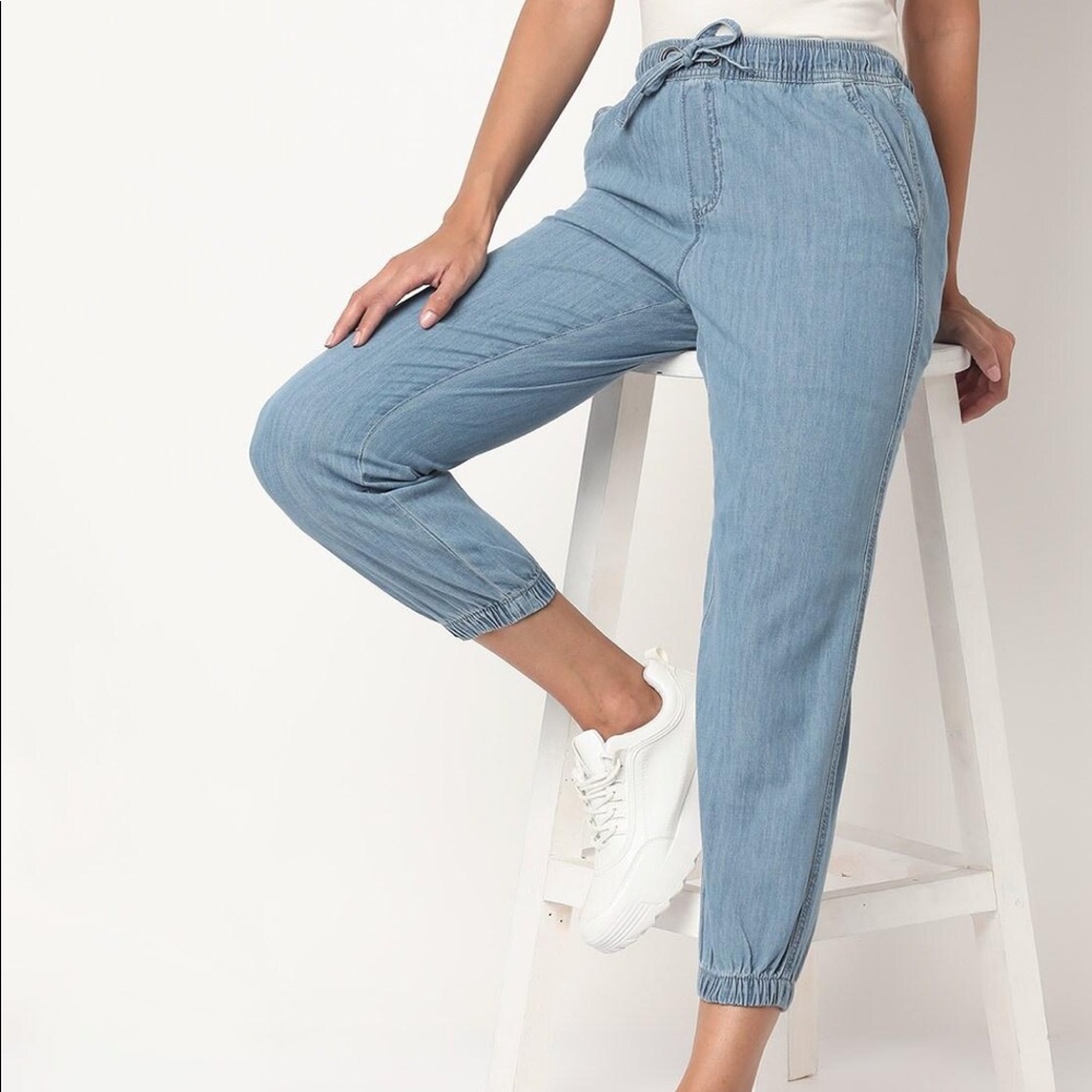 Light Weight Denim Joggers